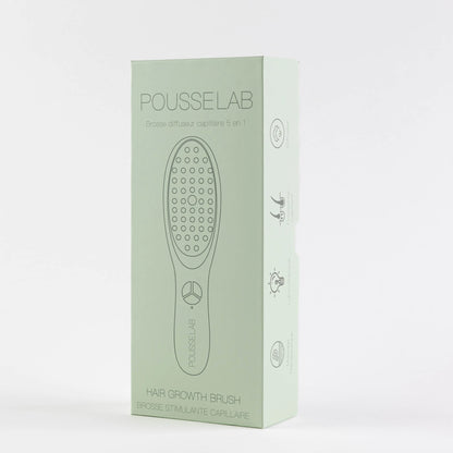 POUSSELAB – Brosse Capillaire 5-en-1 Croissance & Soin du Cuir Chevelu