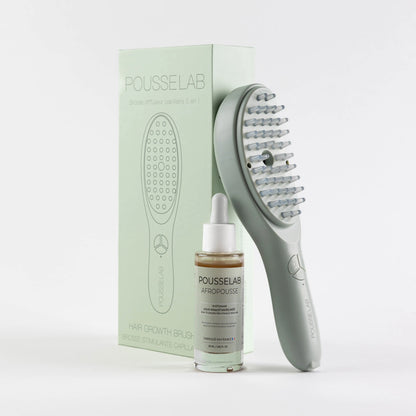POUSSELAB – Brosse Capillaire 5-en-1 Croissance & Soin du Cuir Chevelu