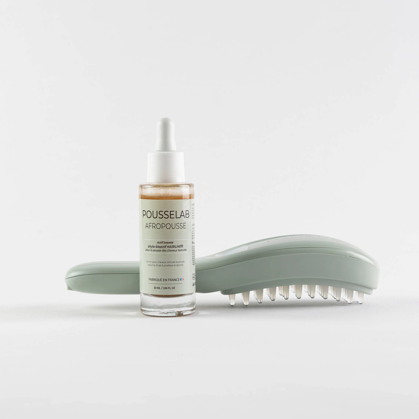 POUSSELAB – Brosse Capillaire 5-en-1 Croissance & Soin du Cuir Chevelu