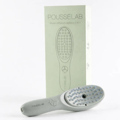 POUSSELAB – Brosse Capillaire 5-en-1 Croissance & Soin du Cuir Chevelu